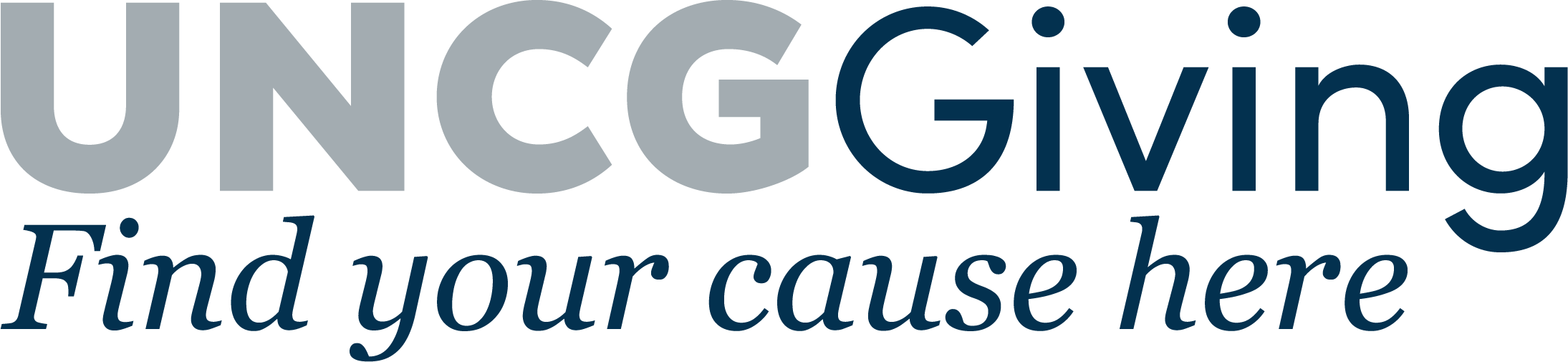 UNCG GIVING - Find your cause here.